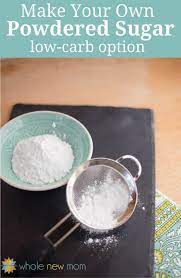 how to make powdered sugar subsute