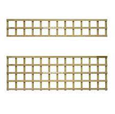 Square Trellis Top For Fence Panels