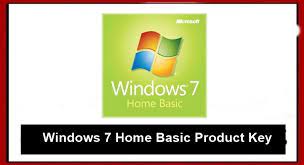 windows 7 home basic key serial