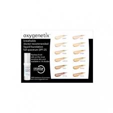 Oxygenetix Foundation Colour Match Card