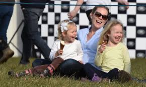I don't know where to go with names. Queen Elizabeth S Great Granddaughter Mia Tindall Cheers On Mom Zara Phillips At Horse Jumping Competition Hello
