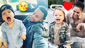 In french, the name means 'crowned in victory'. Stephen Curry S Son Canon Curry Is Super Adorable Cute Youtube