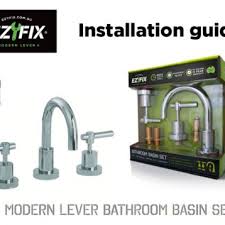 brochures install guides ezyfix tapware