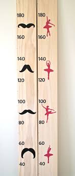 Themed Wooden Ruler Height Chart Ruler Growth Charts