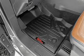 floor mats front rear ford bronco