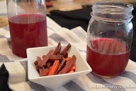 recipe for a homemade probiotic drink
