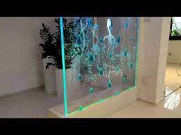 New Water Wall With Rain Drops Made By