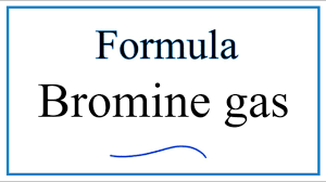 write the formula for bromine gas you