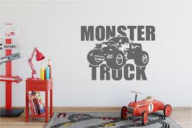 Monster Truck Grafix Wall Art New