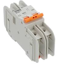 Phoenix Contact - 2907658 - Circuit Breakers Thermal Magnetic 2 Pole 8A D  Curve Series UL489 TMC 8 Series - RS