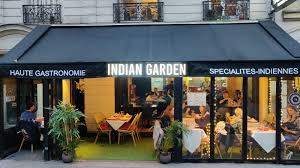 indian garden in paris restaurant