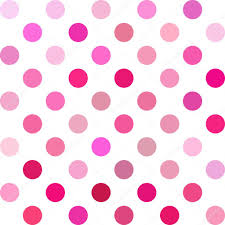 Pink Polka Dots Background Creative Design Templates
