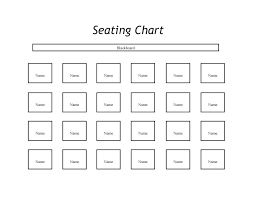 40 Great Seating Chart Templates Wedding Classroom More