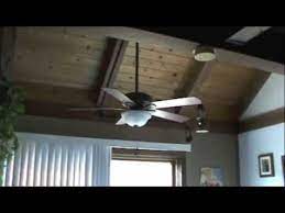 installing ceiling fan on an exposed