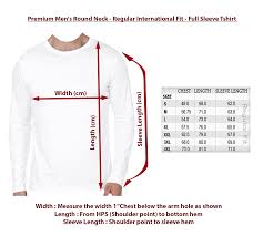 Premium Mens Round Neck Regular International Fit Full Sleeve Tshirt White Theme Failure