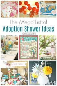 the mega list of adoption shower ideas