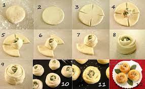 rose rolls step by step fauzia s