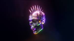 spikes skull hd artist 4k wallpapers