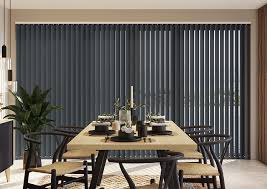 Roma Anthracite Vertical Blind