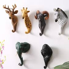 Modern Wall Hooks Animal Decorative