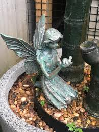 Kneeling Fairy Ornament Fairy Garden