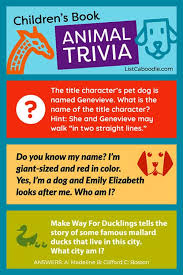 Being a children's book author is no easy task. Animals In Children S Books Trivia Quiz Fun For Kids Listcaboodle