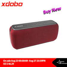 XDOBO X8 60W Portable Wireless Bluetooth Speakers TWS Bass with Subwoofer  IPX5 Waterproof Connection distance 80m 15H Play time - Abstronian Works