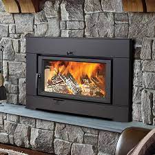 what are the types of fireplace inserts