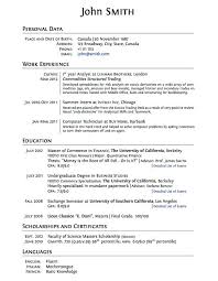Sample Resume For High School Student With No Marvelous