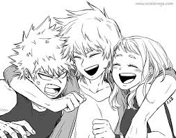 Deku coloring pages are a fun way for kids of all ages, adults to develop creativity, concentration, fine motor skills, and color recognition. My Hero Academia Coloring Pages Classmates Kids Hero My Hero Academia Manga Hero