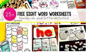 Match words and pictures (matching exercise) and write the words this worksheet presents vocabulary concerned food and drink. Free Sight Word Worksheets Sea Of Knowledge