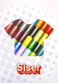 Siser Heat Transfer Vinyl Color Guide