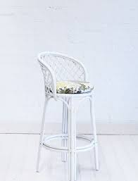 Make an offer on a great item today! White Rattan Bar Stool Bar Stools Home Bar Accessories White Bar Stools