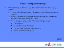 Database systems require sophisticated hardware and software and highly skilled personnel. Modelling With Databases Database Management Systems Dbms Modelling With Databases Coaching Modelling With Databases Advantages And Limitations Of Ppt Download