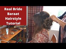 easy bridal hair tutorial easy step