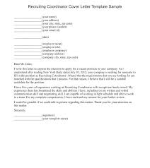 Recruiting Cover Letter Cover Recruiter Job Cover Letter Examples