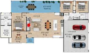 Exclusive Modern Ranch Home Plan With