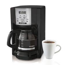 Coffee coffeemaker first appeared in the market in 1972 for home use as a result of the formation of a company called north american systems (nas) in the early 1970s. Mr Coffee 12 Cup Programmable Coffeemaker Bvmc Ehx23 Review