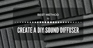 The objective of acoustic sound panels is to enhance the properties of sound inside the room by removing frequencies that build up naturally due to the shape of the room. Best Method To Create A Diy Sound Diffuser Guitartrance Com