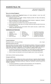 Sample Icu Rn Resume Samples Clinical Nurse Examples Of Theailene Co