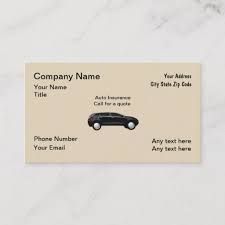 Not all of these insurance options are available in every state, however. Auto Insurance Agent Business Card Zazzle Com Insurance Agent Car Insurance Auto Insurance Companies