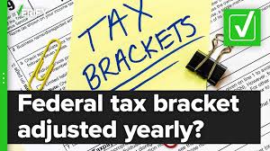 irs adjusts federal income tax brackets