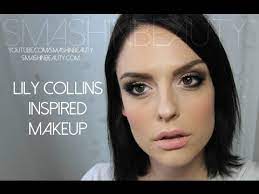 lily collins makeup tutorial