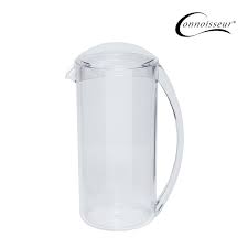 plastic water jug with lid 1l weatherdon