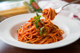 easy spaghetti recipe in creamy tomato