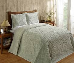 cotton bedspread queen