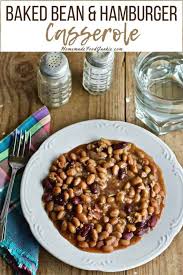 Without draining, stir in the bush's ® pinto chili beans, bush's ® black chili beans, and bush's ® dark kidney. Hamburger Bean Casserole Homemade Food Junkie