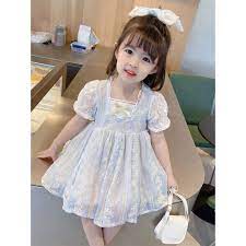 Đầm công chúa phong cách Lolita xinh xắn thời trang mùa hè phù hợp cho bé  gái từ 1-5 tuổi - Chân váy