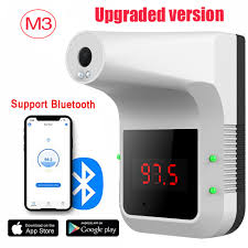 Download & install fever measuring thermometer 1.0.8 app apk on android phones. New M3 Non Contact Infrared Thermometer Digital K3 Pro Forehead Hand Temperature Sensor Laser Gun With Fever Alarm Wall Mounted Apremium Gifts