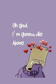 bart simpson broken heart